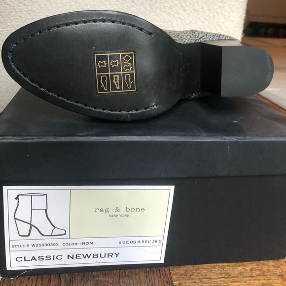 Rag & Bone Newbury Boot New with Box Size 8.5 - Picture 8 of 11